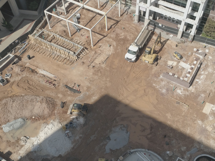 Construction progress image taken by Eye In The Sky Drone Services