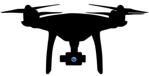 Drone silhouette from Eye In The Sky Drone Services